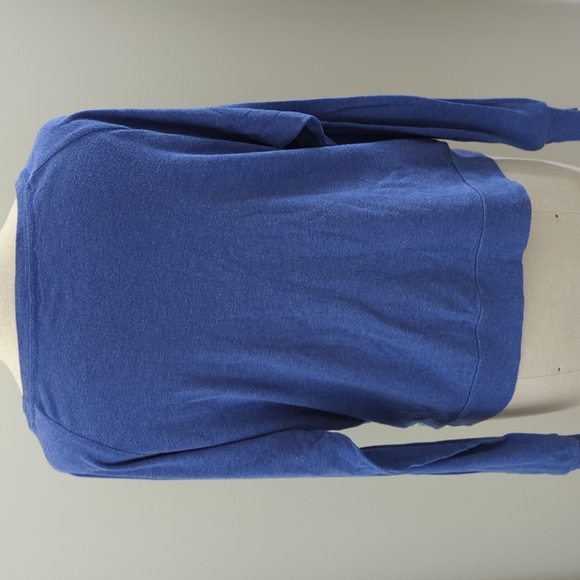 TNA Heathered blue loose sweater in size small - Picture 3 of 5